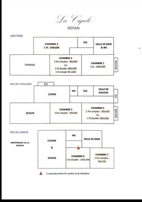 Royan - Villa La Cigale - 7 Chambres / 16 Couchages Εξωτερικό φωτογραφία